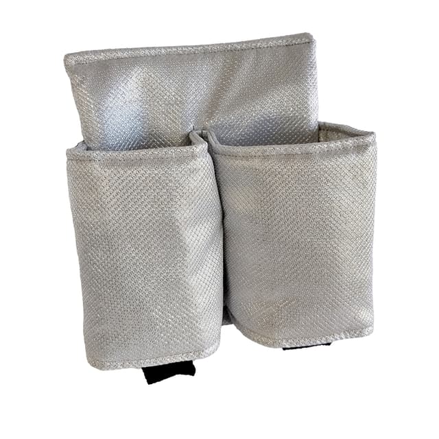 Pochete Porta-Bebida Sunshine Prateado